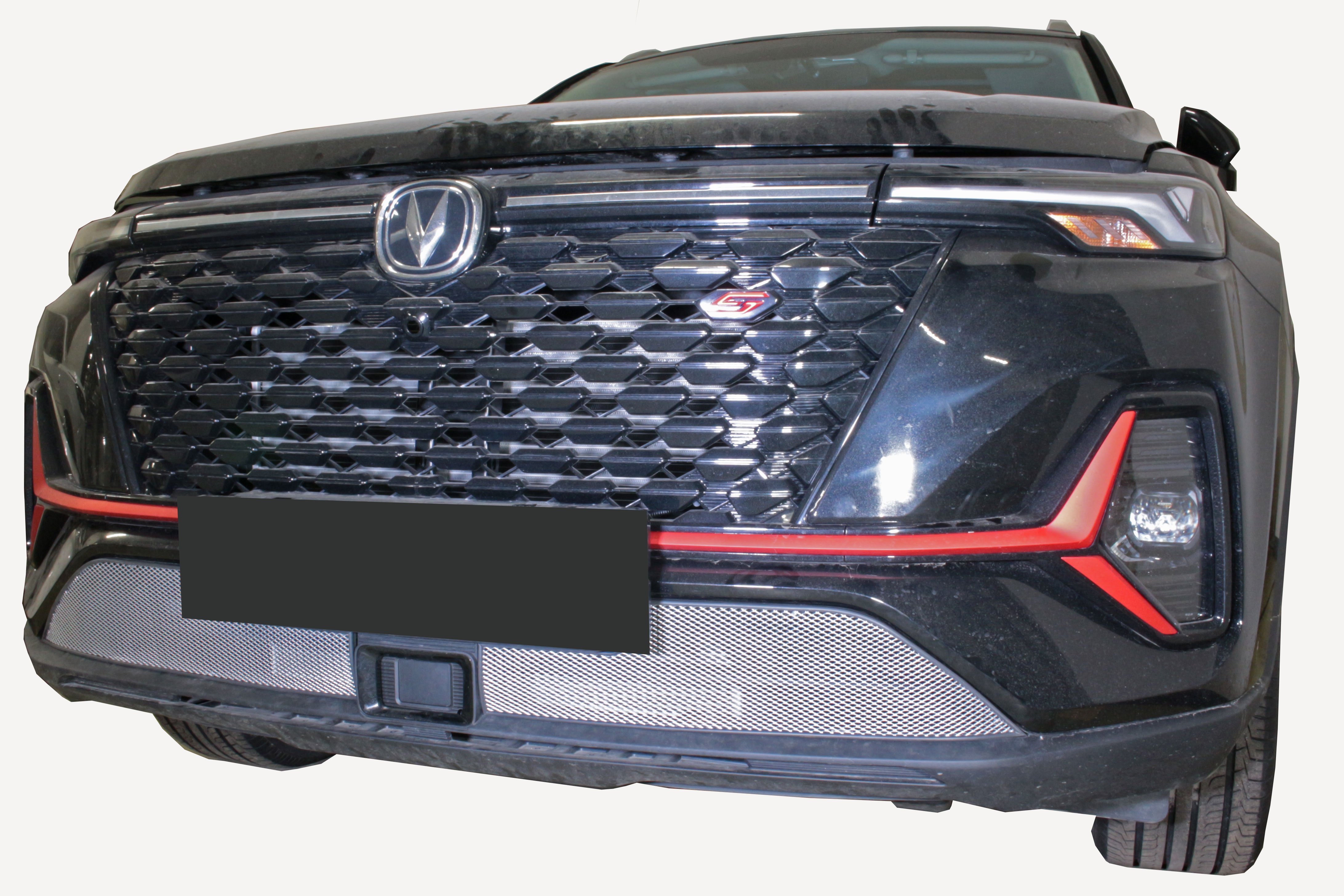 Защитная сетка радиатора низ 2 части для Changan CS35PLUS I Рестайлинг