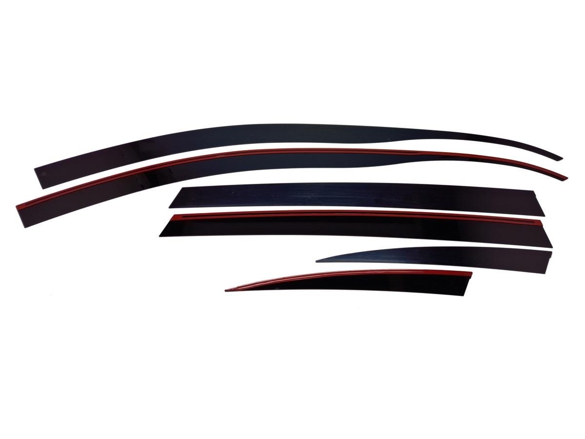 Дефлекторы окон 2D 6 шт. для Mercedes-Benz R-Класс I Рестайлинг
