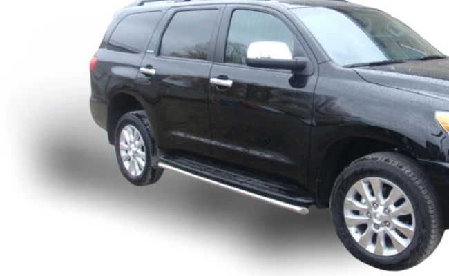 Пороги труба d53 мм для Toyota Sequoia II  Юко TSQ.08.31