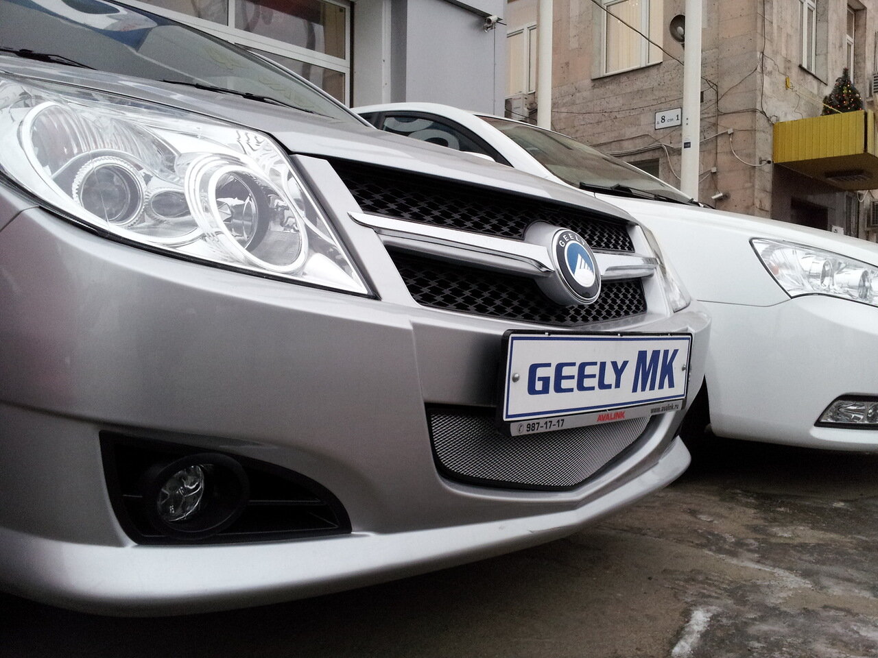 Защитная сетка радиатора для Geely MK I