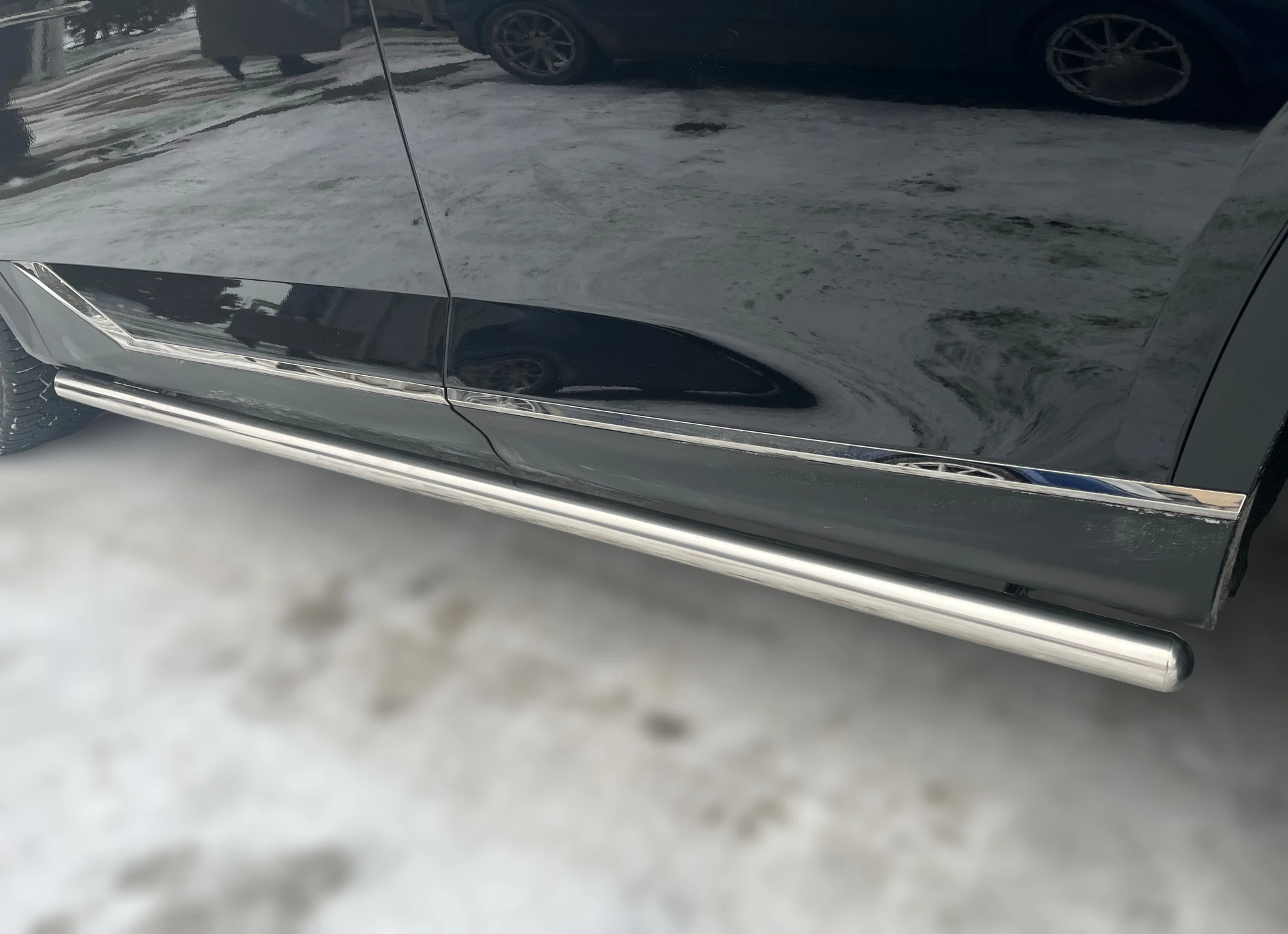 Пороги труба d53 мм для GAC GS8 II  Юко GAC.GS8.23.32
