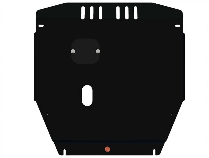 Защита картера и КПП для Ford Fiesta Mk5  Alfeco ALF0705ST