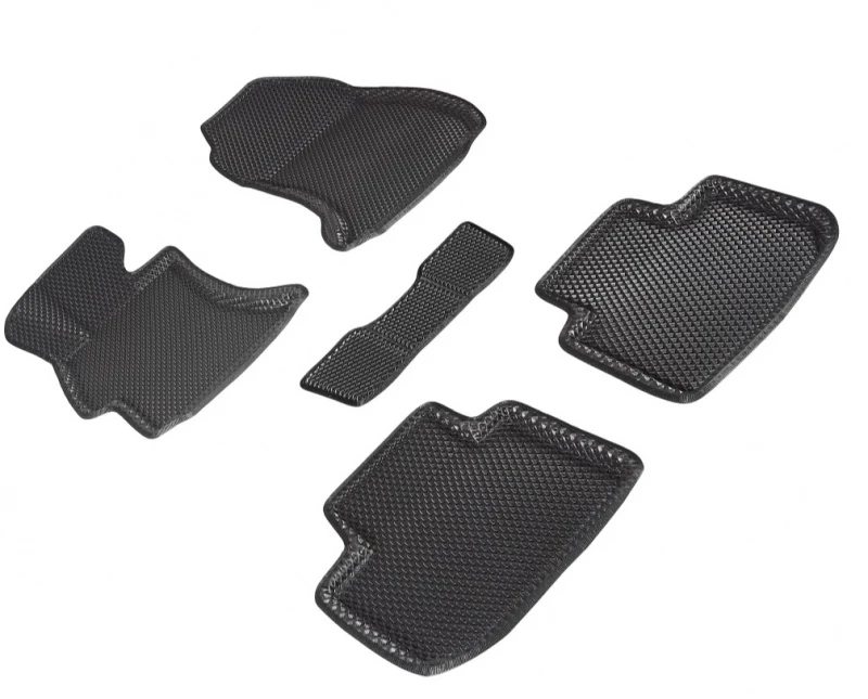 Коврики 3D EVA "РОМБ" для салона для Subaru XV I Черный Seintex 95344
