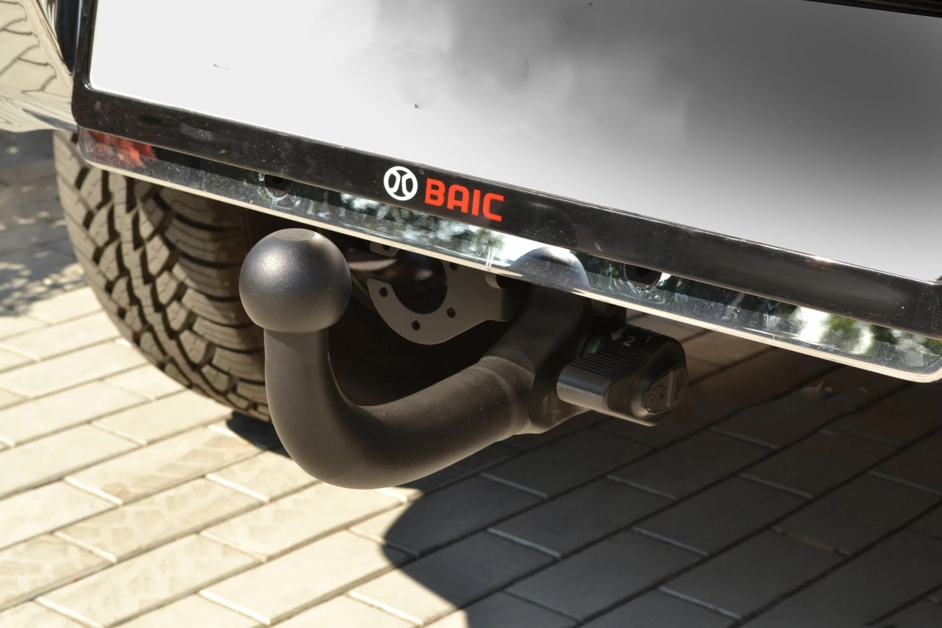 Фаркоп Pt group с типом шара вертикальный быстросъем для BAIC BJ40 II