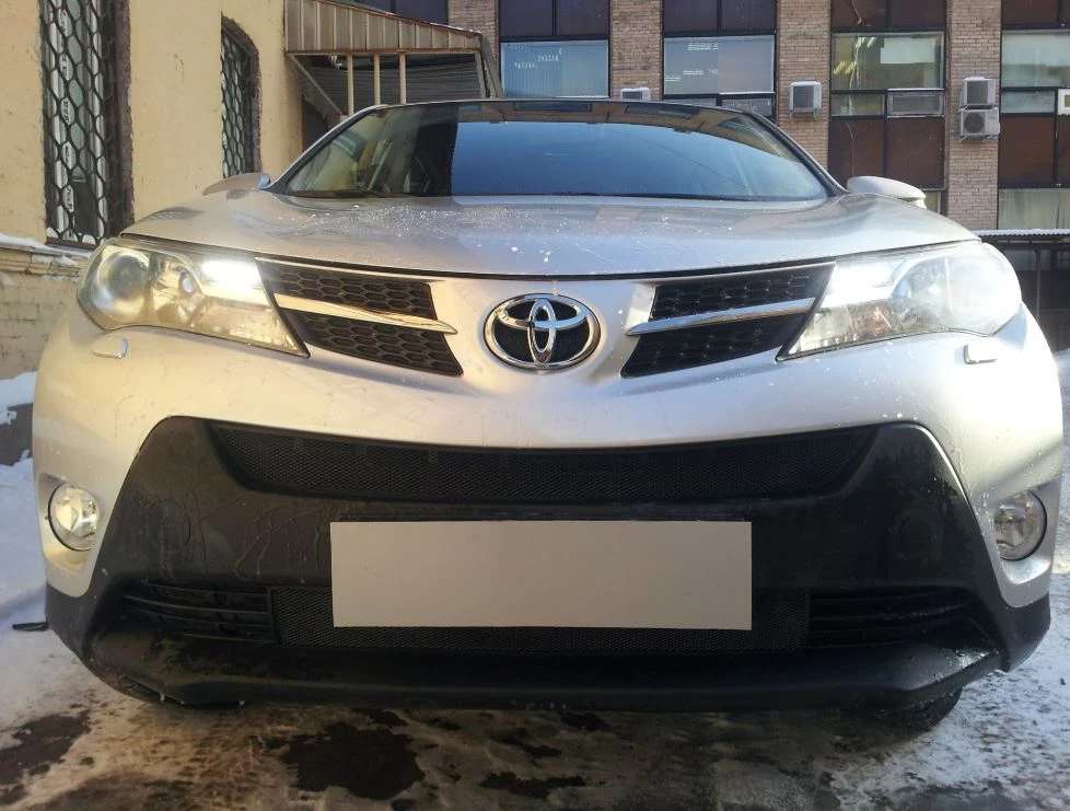 Комплект сеток black верх и низ (Комфорт,Элеганс,Престиж) для Toyota RAV4 IV (XA40)