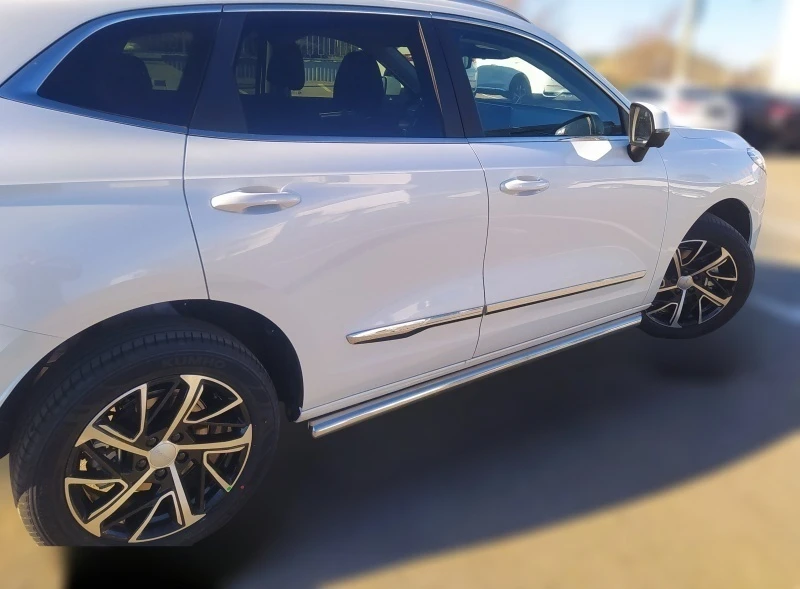 Пороги труба d60 мм для Haval Jolion I Рестайлинг  Юко HVJ.24.32