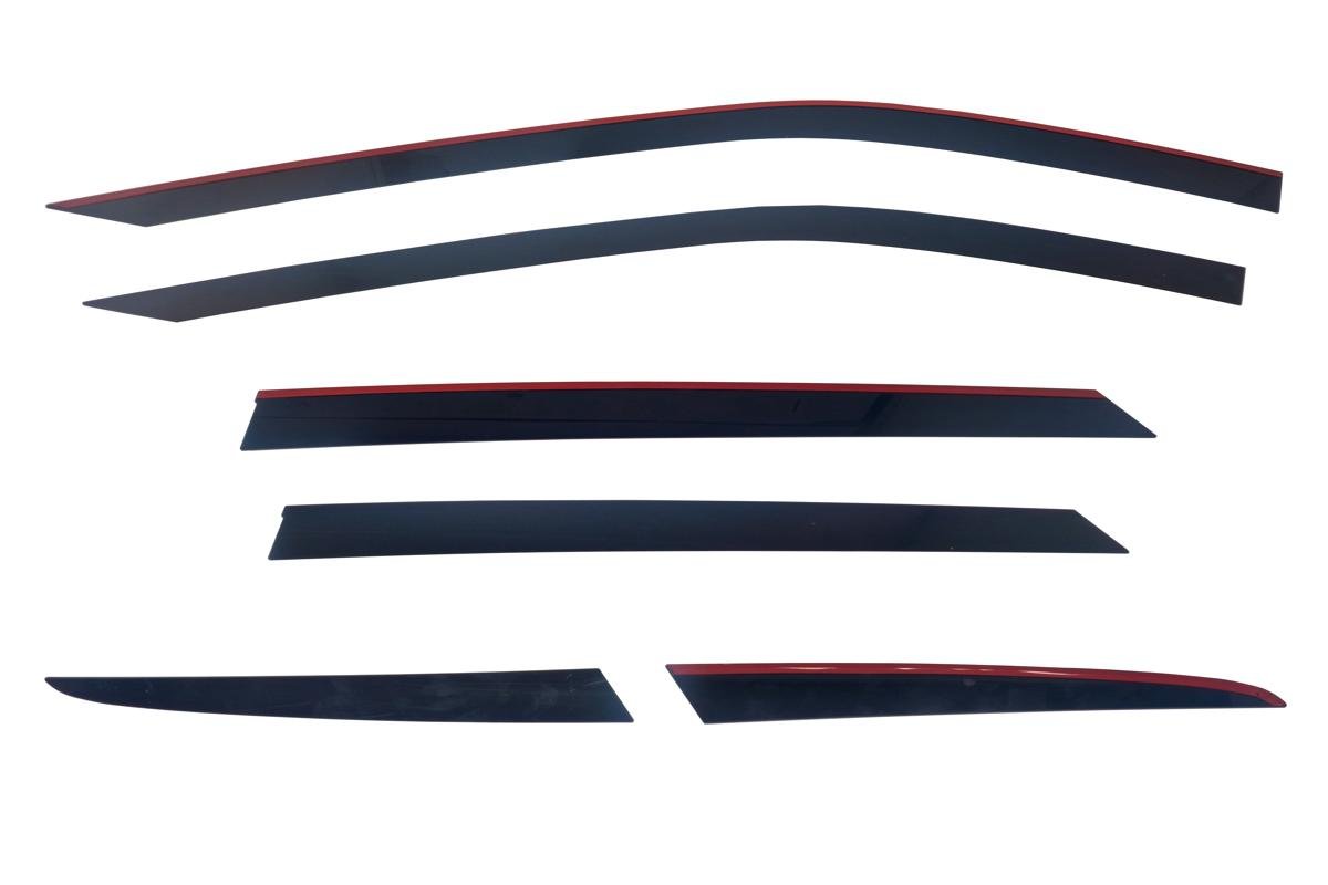 Дефлекторы окон 2D 6 шт. для Voyah Free I Рестайлинг