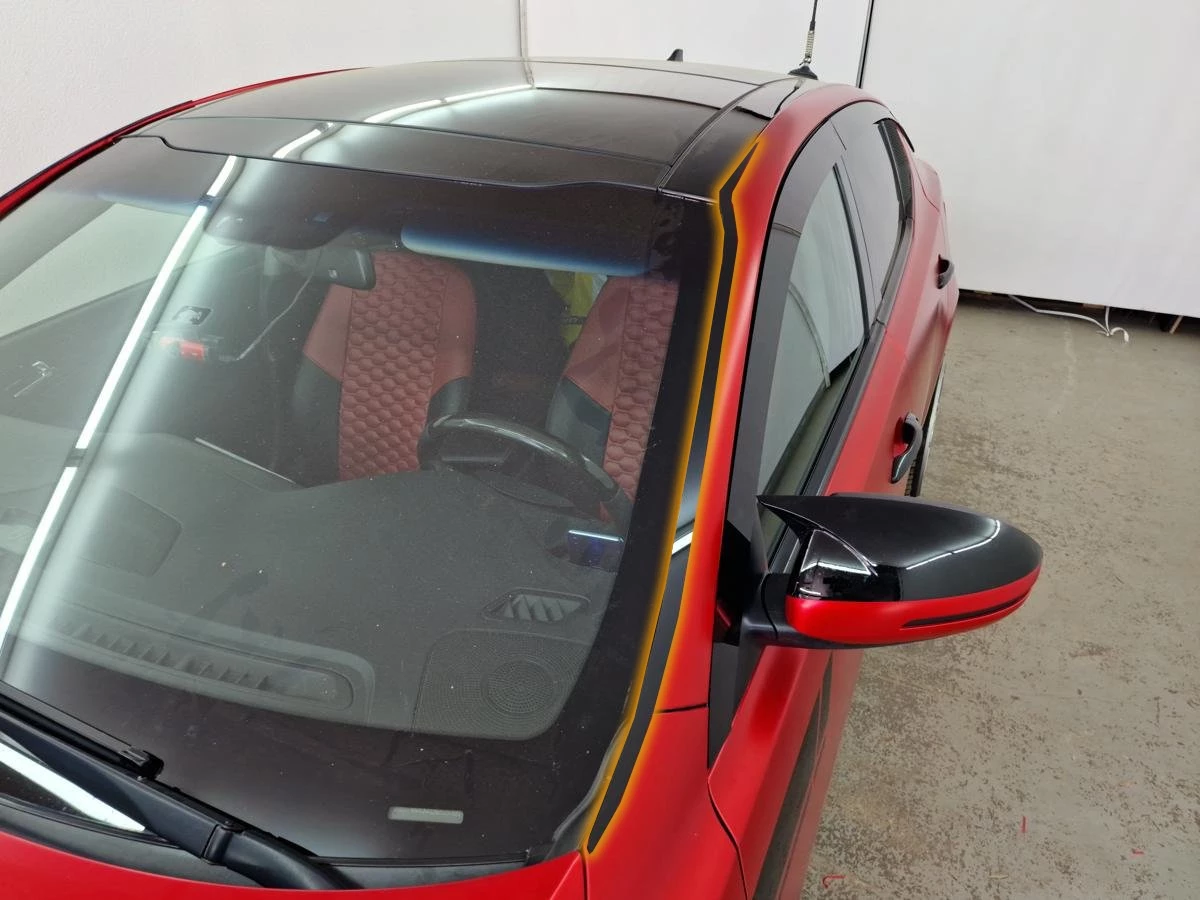 Водосток лобового стекла Премиум для Kia Optima III Рестайлинг