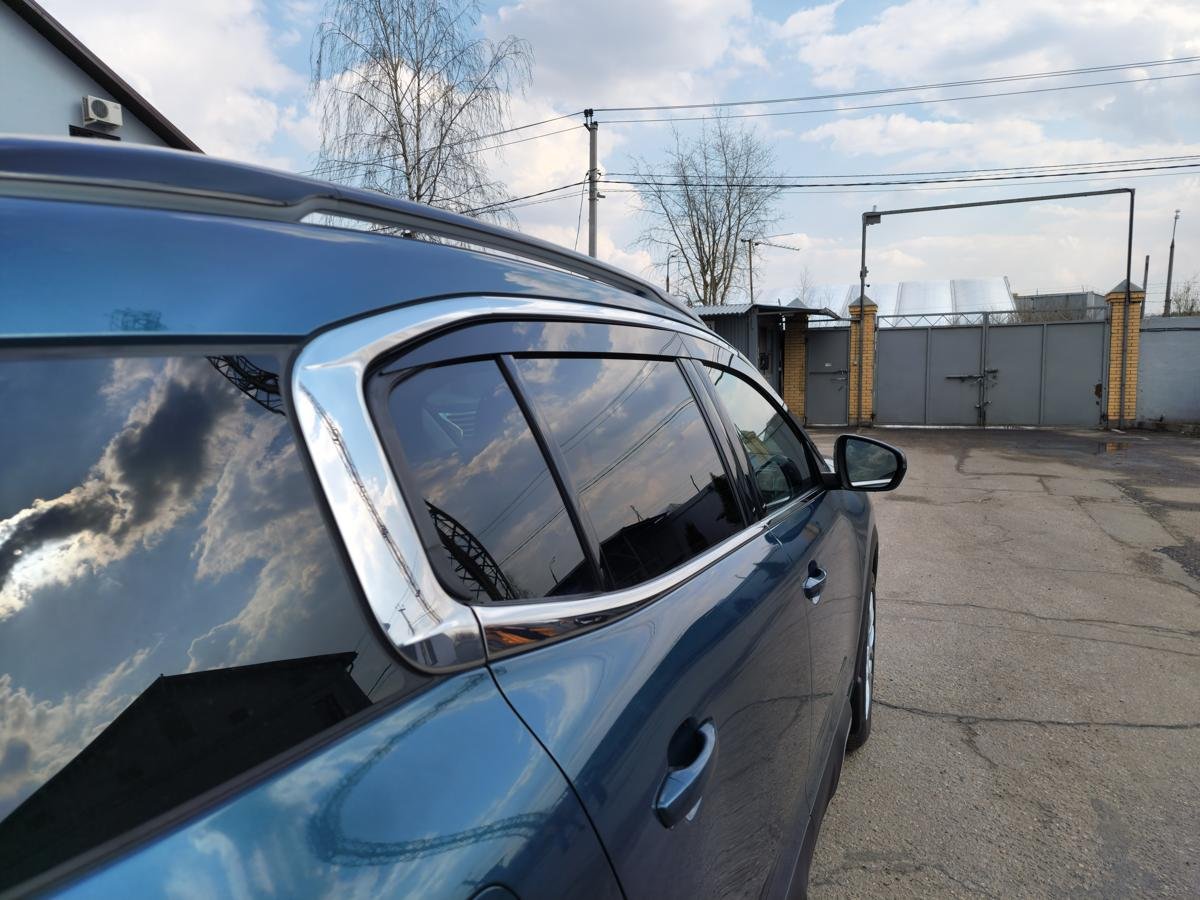 Дефлекторы окон 2D 4 шт для Citroen C5 Aircross I