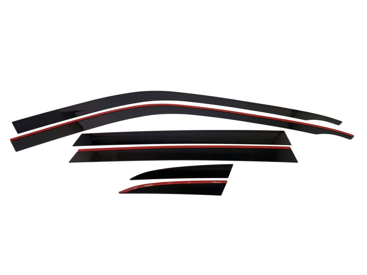 Дефлекторы окон 2D 6 шт для BMW X5 II (E70)