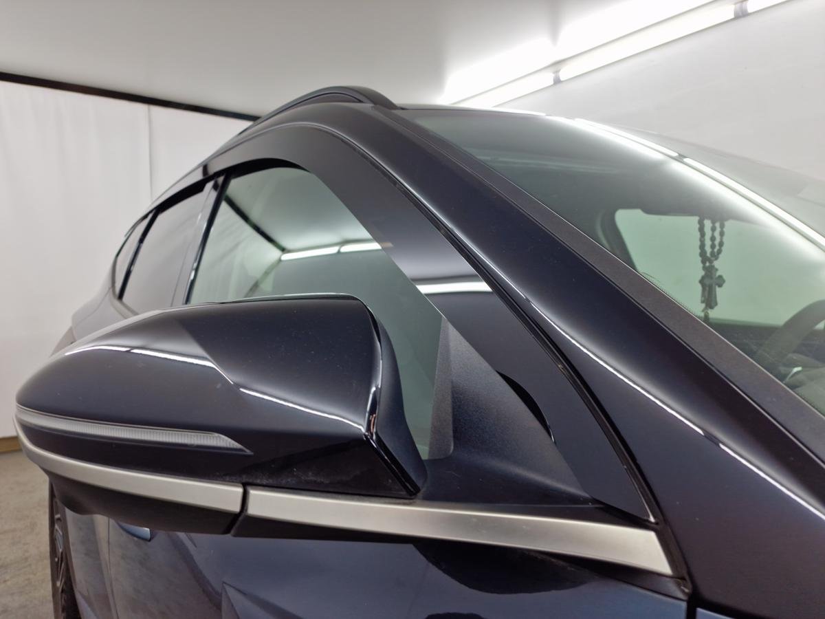 Дефлекторы окон 2D 6 шт. (под наклоном) (короткая база) для Hyundai Tucson IV Рестайлинг