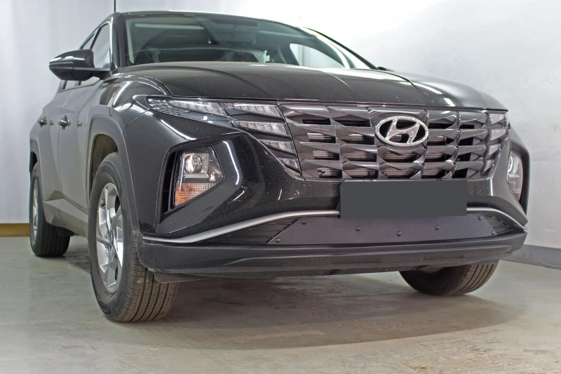 Зимняя заглушка радиатора к съемной сетке для Hyundai Tucson IV  Стрелка 11 HTUS21V