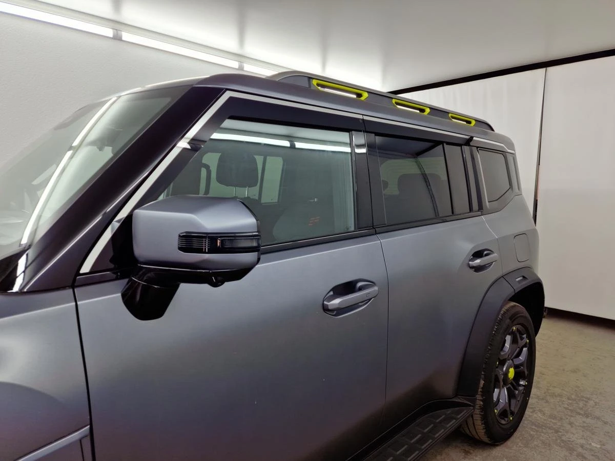 Дефлекторы окон с хром накладками 2D 6 шт для Jetour T2