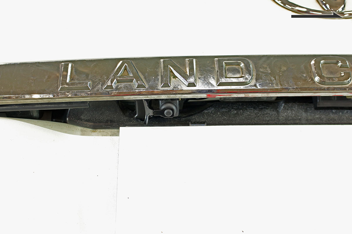 Защита камеры заднего вида для Toyota Land Cruiser 200 Series Рестайлинг 2