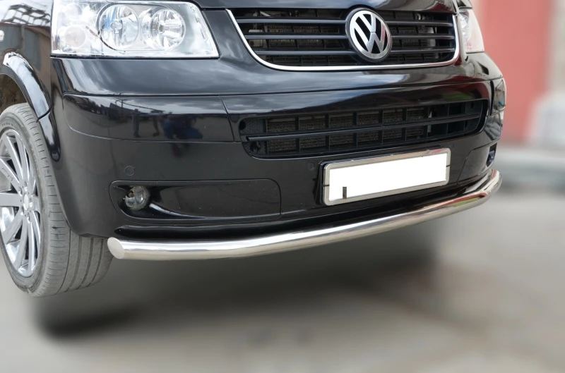 Защита переднего бампера d60 мм для Volkswagen Multivan T5  Юко VWTM.03.01