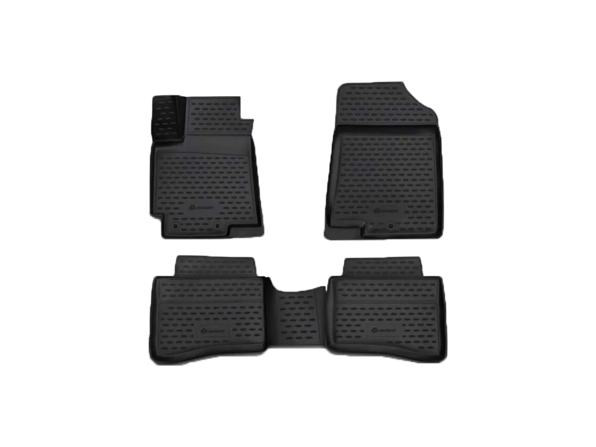 Коврики 3D в салон полиуретан 4шт для Honda Vezel I Черный Element EVA.ELEMENT3DAN0100210k