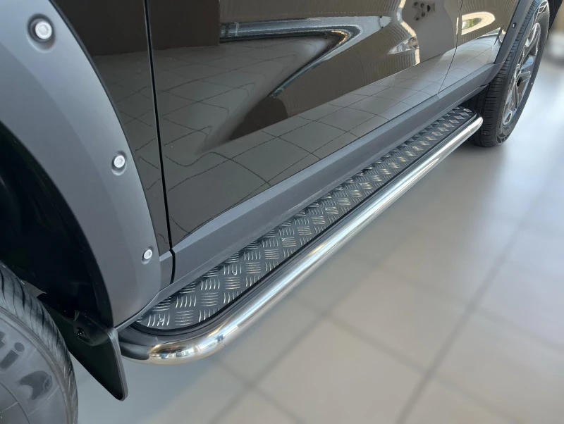 Пороги с накладным листом d53 мм для Haval Dargo  Юко HVDX.23.41