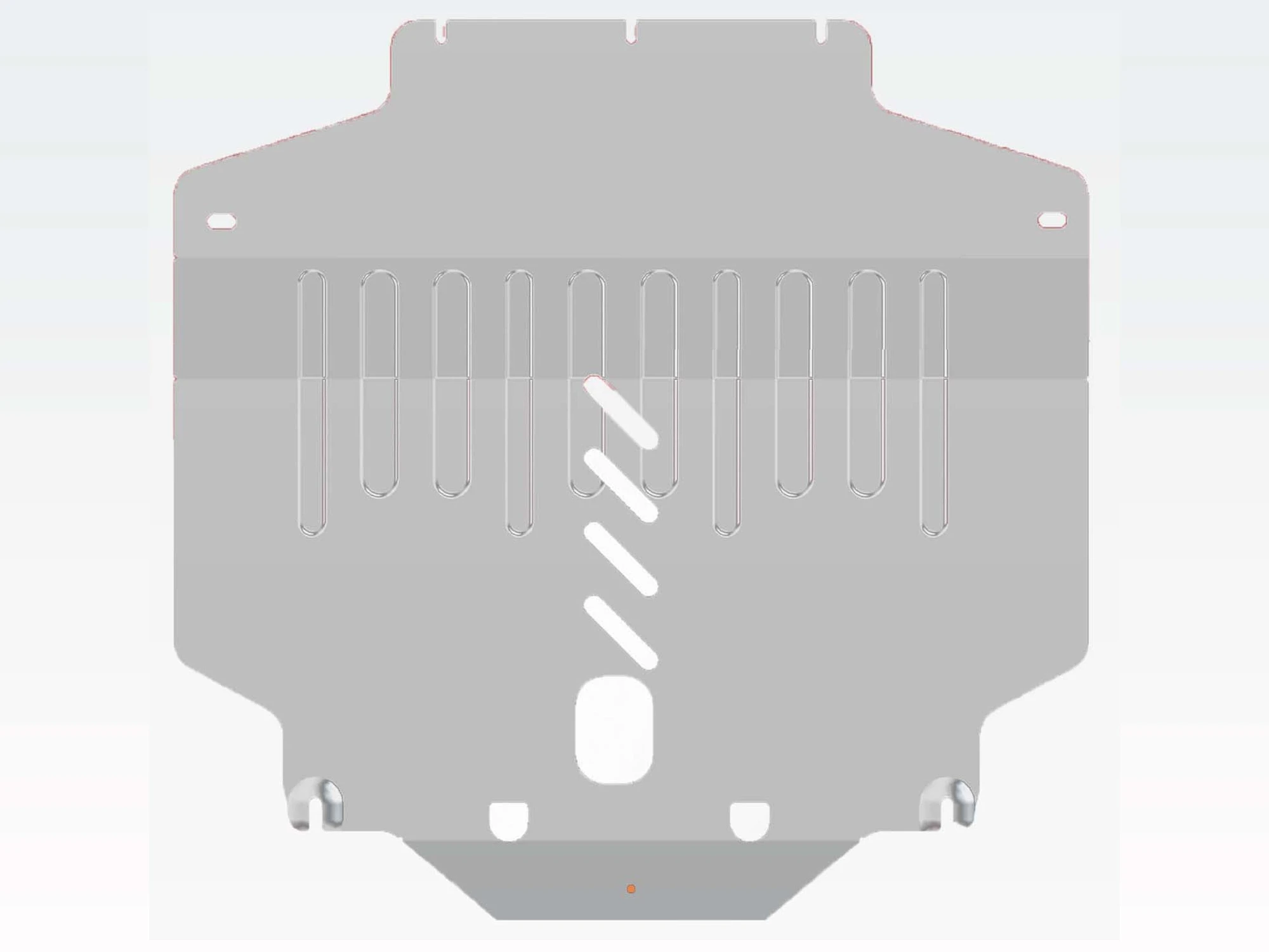 Защита картера и КПП для MG 6 II Поколение Рестайлинг  Alfeco ALF6901AL4