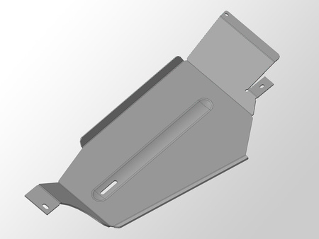 Защита топливного бака правая для Mitsubishi Eclipse Cross I Рестайлинг