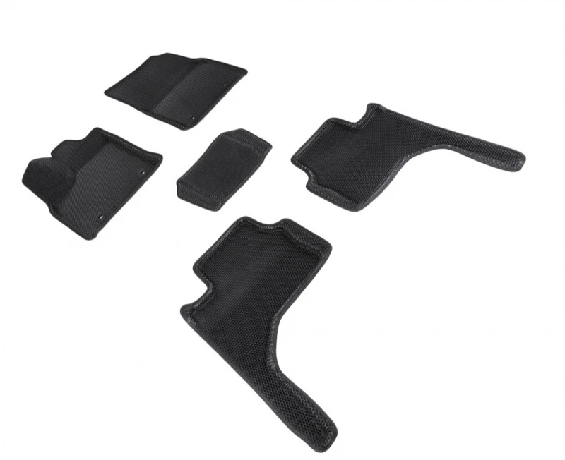 Коврики 3D EVA "СОТА" для Toyota Land Cruiser 300 Series Черный Seintex 96545