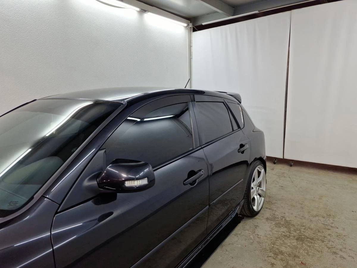 Дефлекторы окон 2D 6 шт (для кузова хэтчбек) для Mazda 3 I (BK)