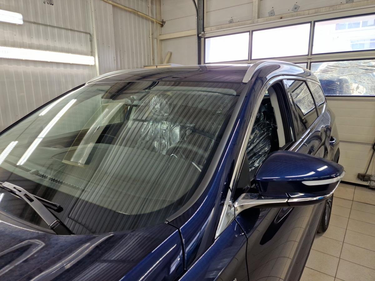 Дефлектор (водосток) лобового стекла для Jetour X90 PLUS