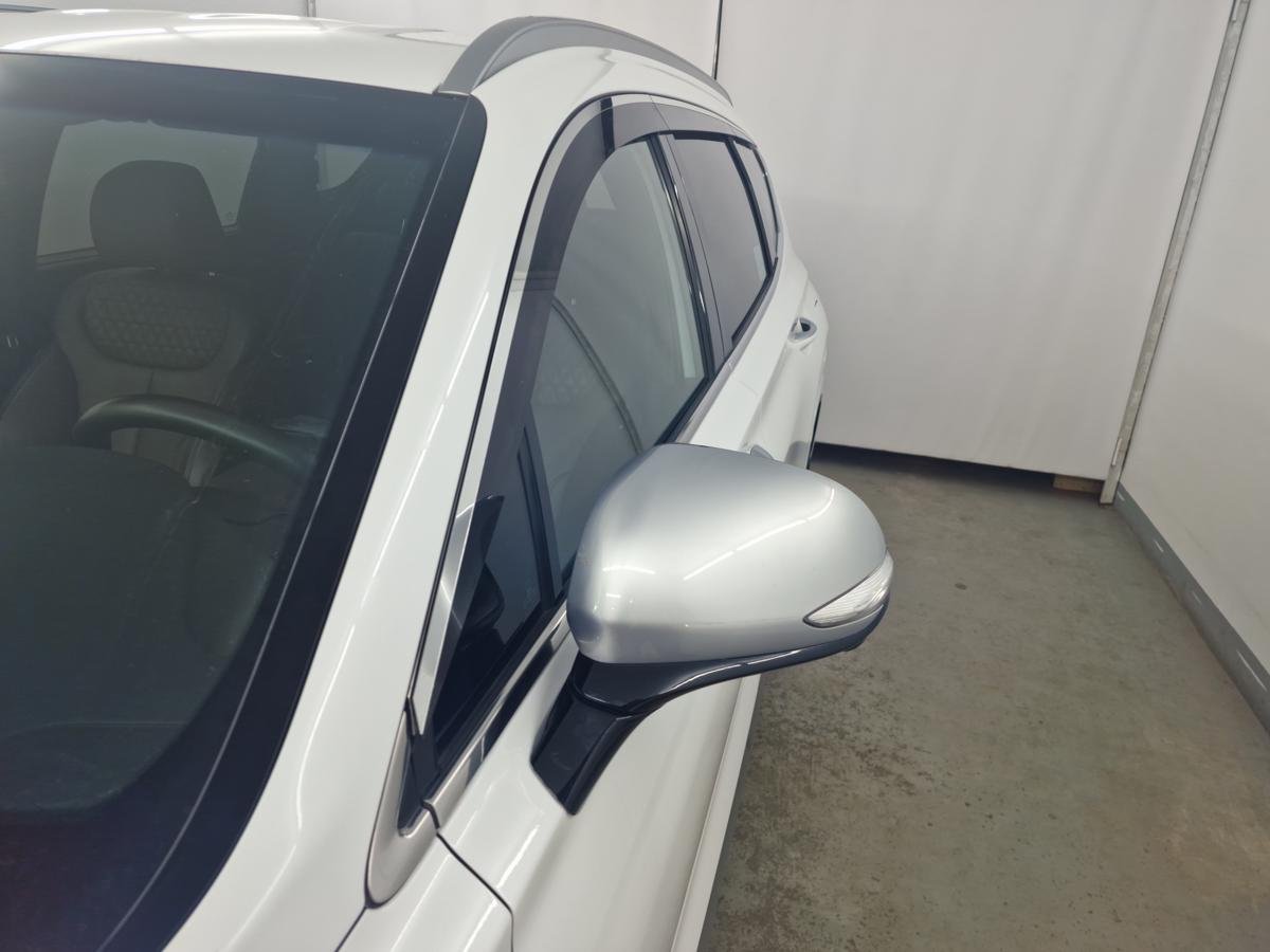 Дефлекторы окон с хром накладками 2D 6 шт для Hyundai Santa Fe IV Рестайлинг