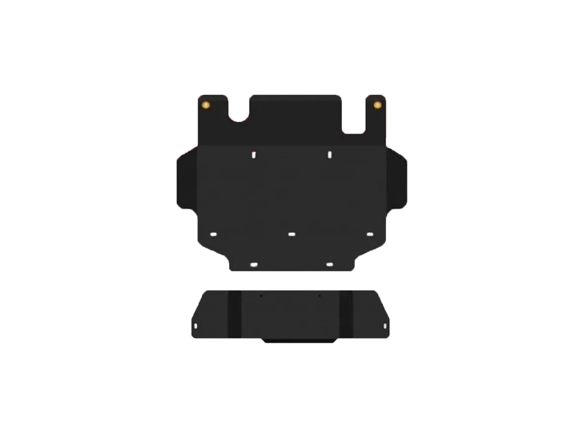 Защита КПП для Nissan Patrol V (Y61) Рестайлинг Черный