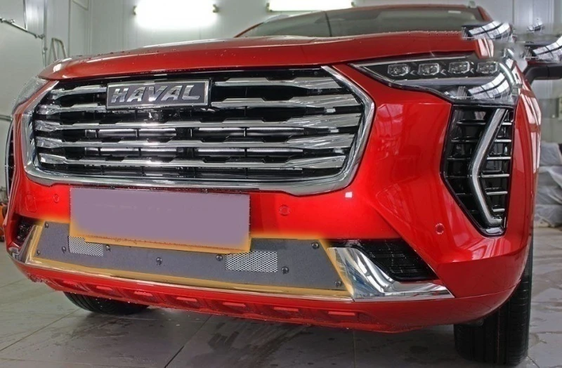 Зимняя заглушка радиатора к съемной сетке низ для Haval Jolion I  Стрелка 11 HAVJ20V.bot