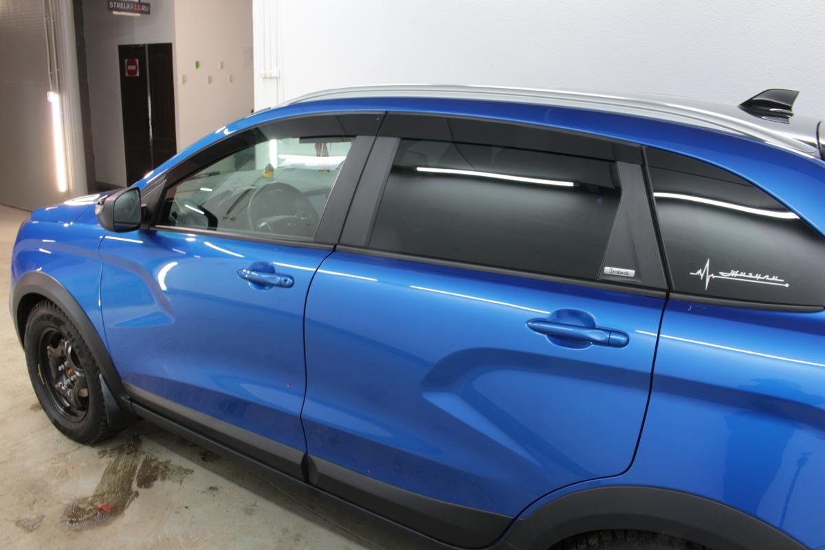 Дефлекторы окон 2D 6 шт для LADA (ВАЗ) XRAY I