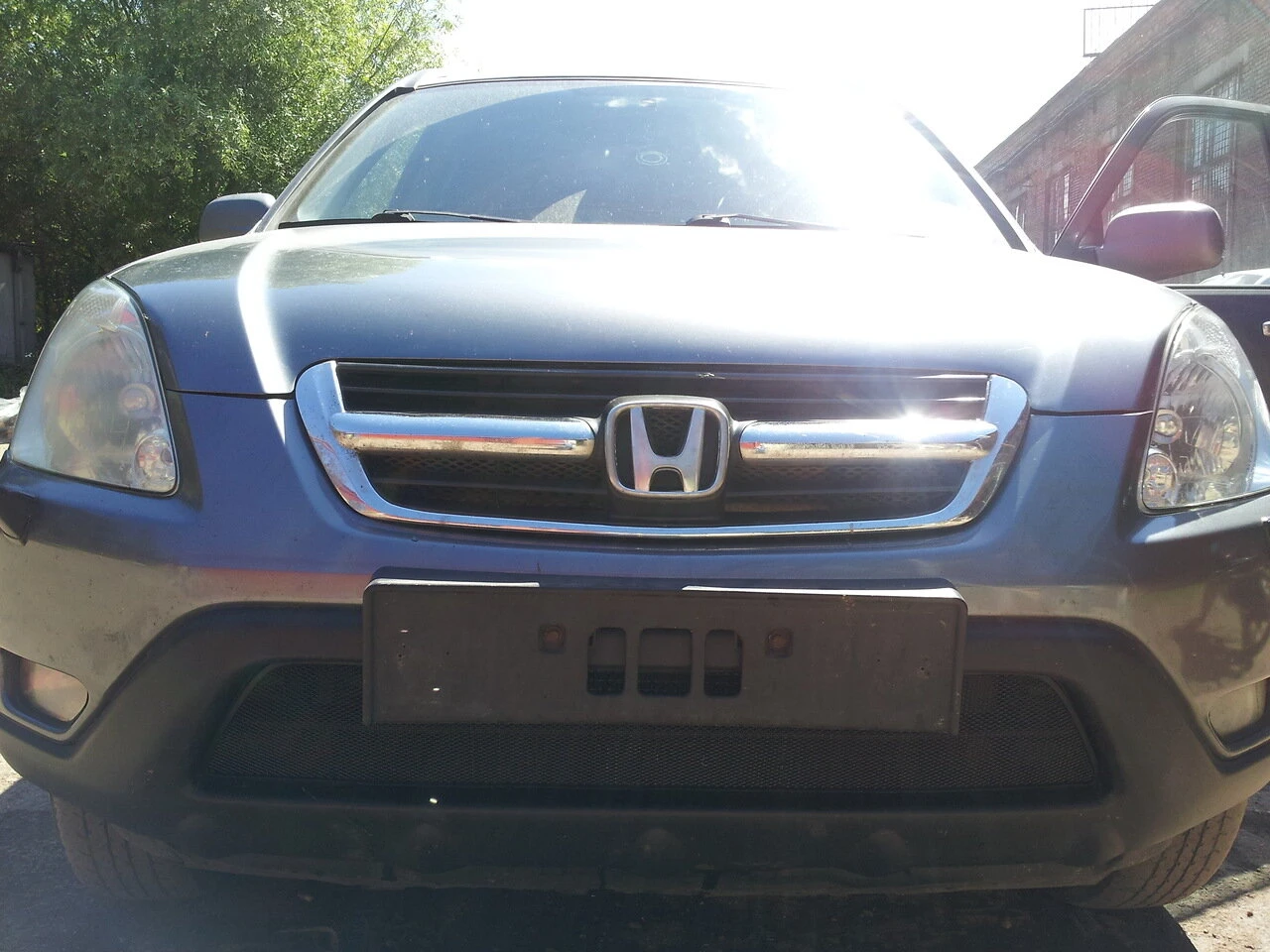 Защитная сетка радиатора для Honda CR-V II