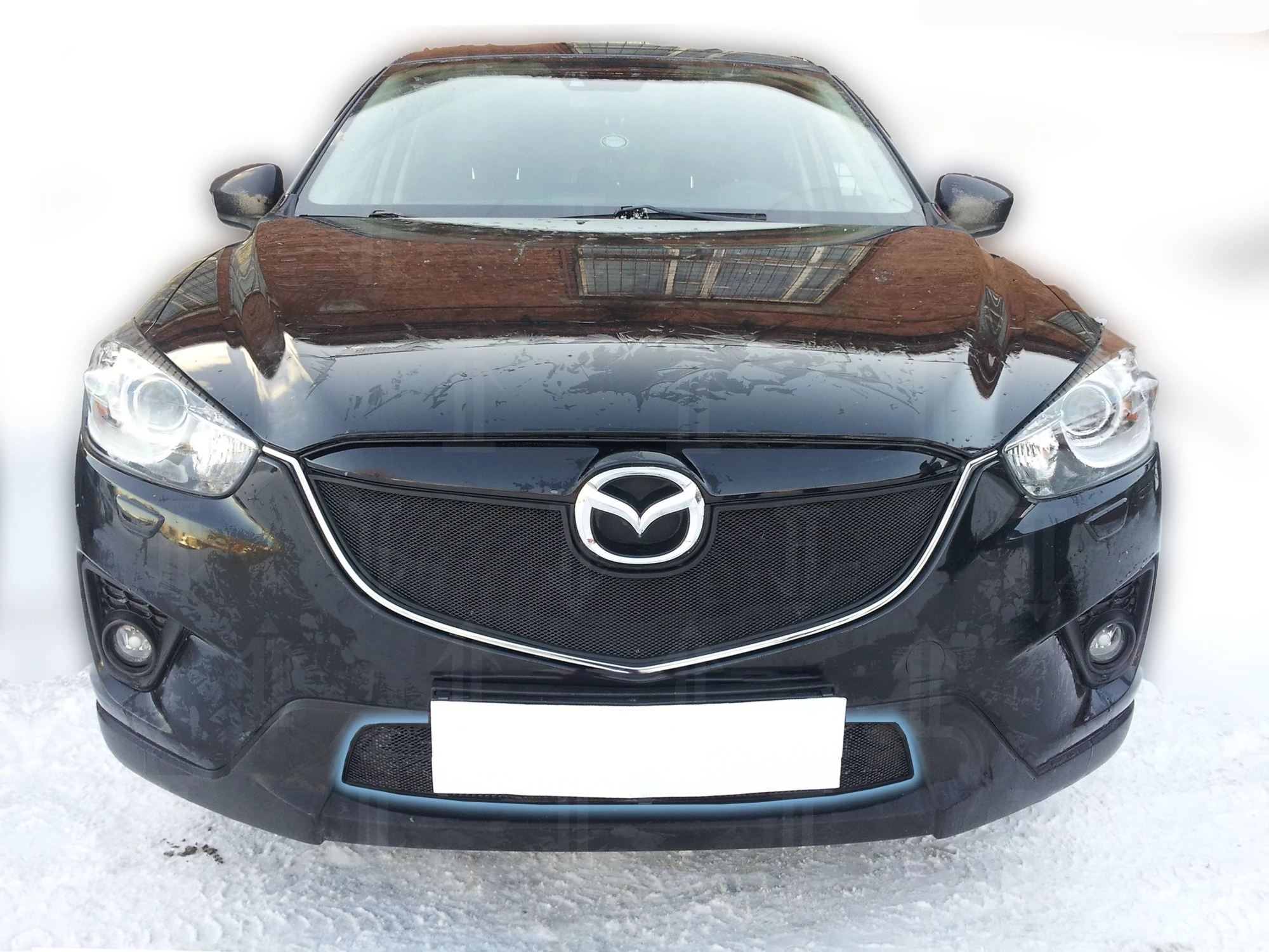 Защитная сетка радиатора низ для Mazda CX-5 I