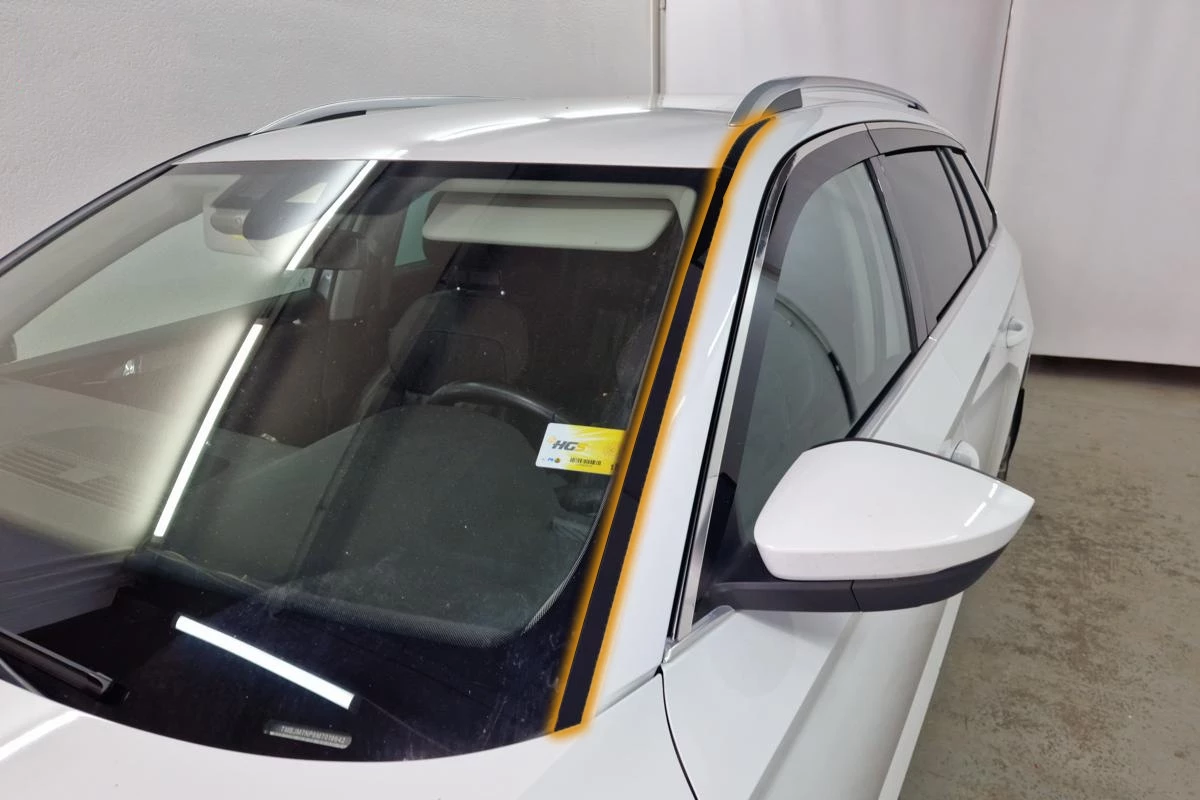 Водосток лобового стекла Премиум для Skoda Superb III Рестайлинг