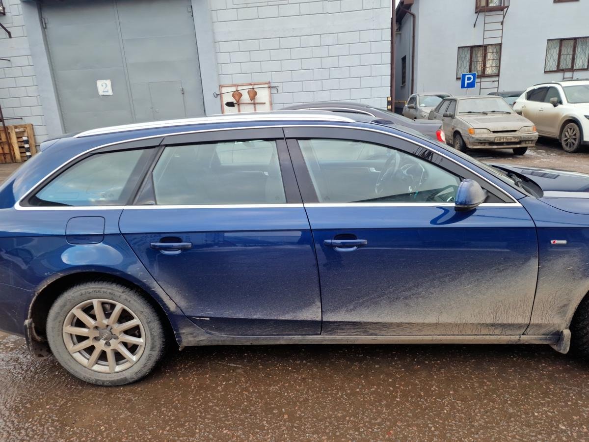 Дефлекторы окон 2D 6 шт. для Audi A4 IV (B8) Рестайлинг