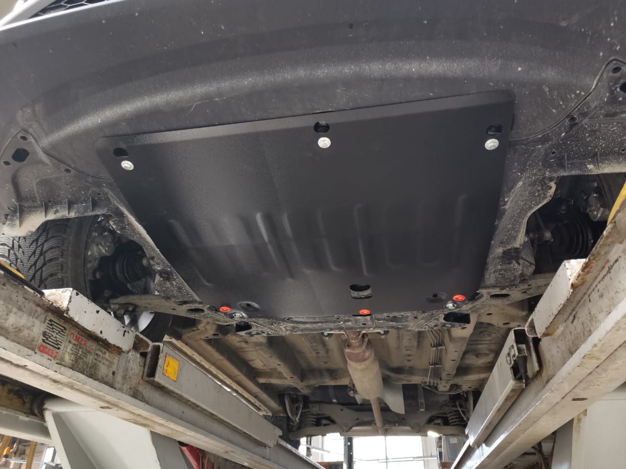 Защита картера и КПП для Jetour X50