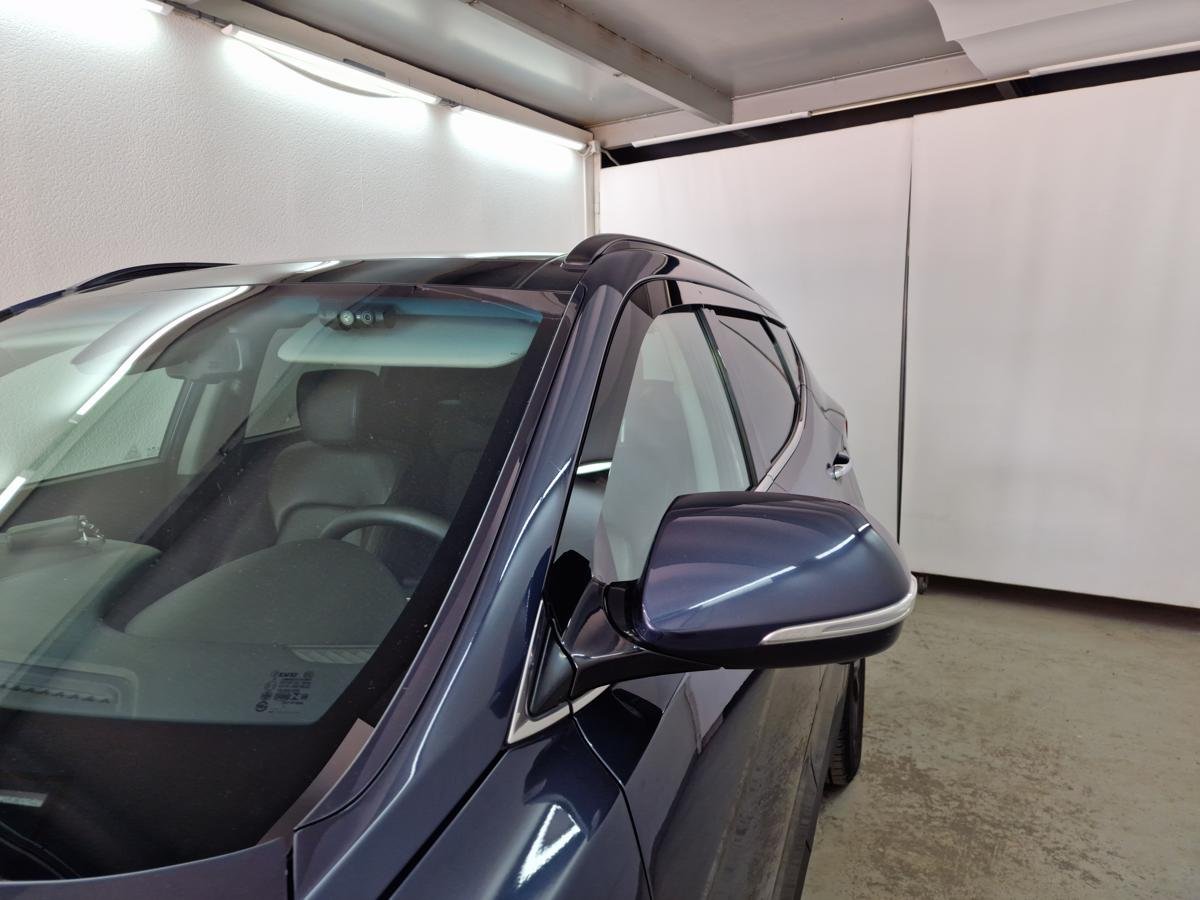 Дефлекторы окон 2D 6 шт для Hyundai Santa Fe III Рестайлинг