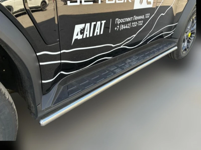 Пороги труба d42 мм для Jetour T2  Юко JET.T2.24.32
