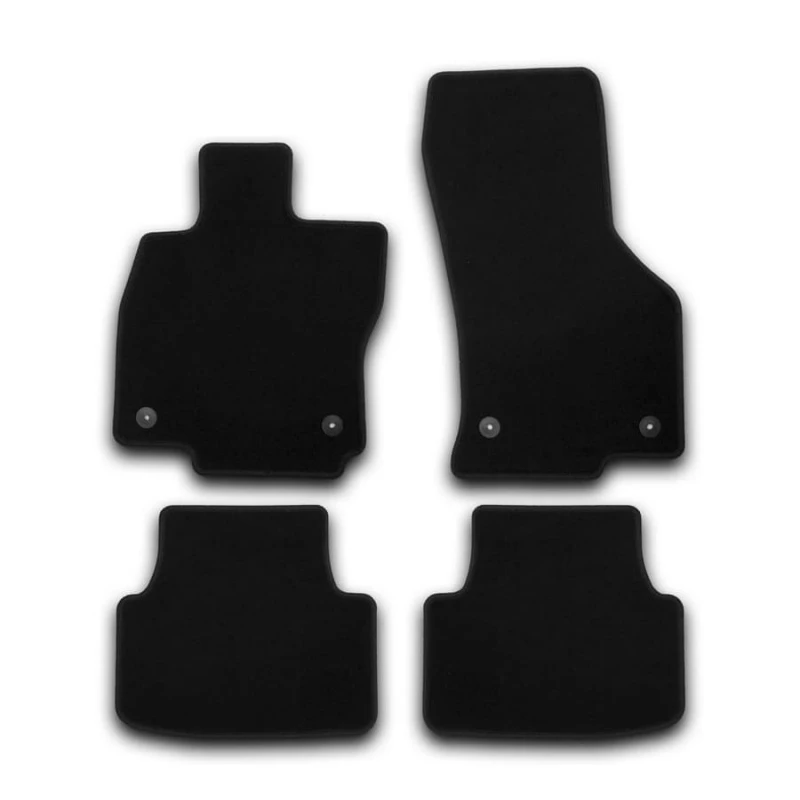 Коврики в салон Klever Econom 4шт для Skoda Octavia III (A7) Черный Klever KVR01451601200k