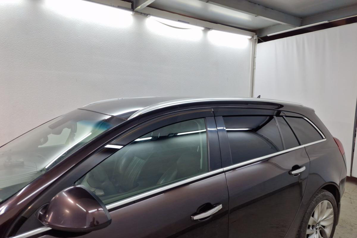 Дефлекторы окон 2D 6 шт (для кузова универсал) для Opel Insignia I Рестайлинг