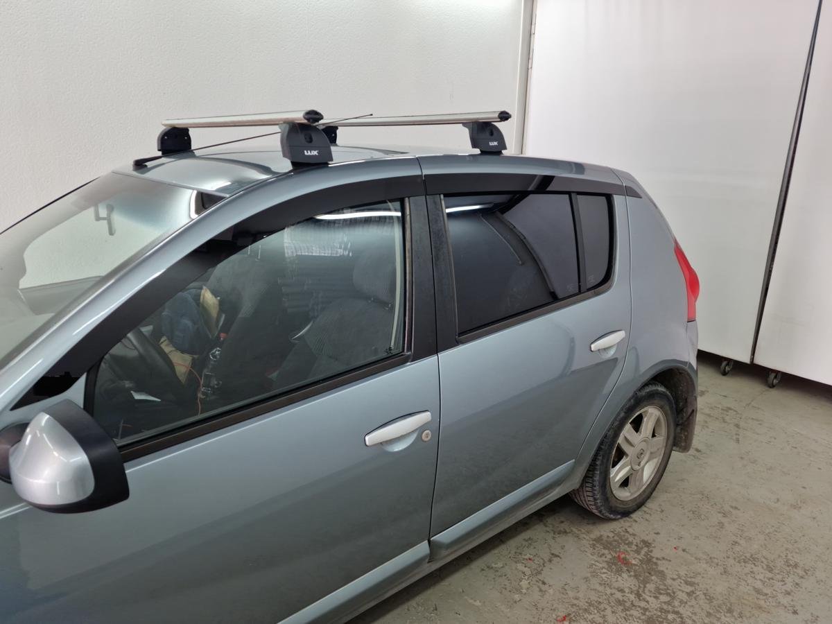 Дефлекторы окон 2D 6 шт для Renault Sandero I