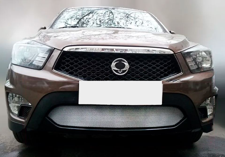 Защитная сетка радиатора для SsangYong Actyon Sports II