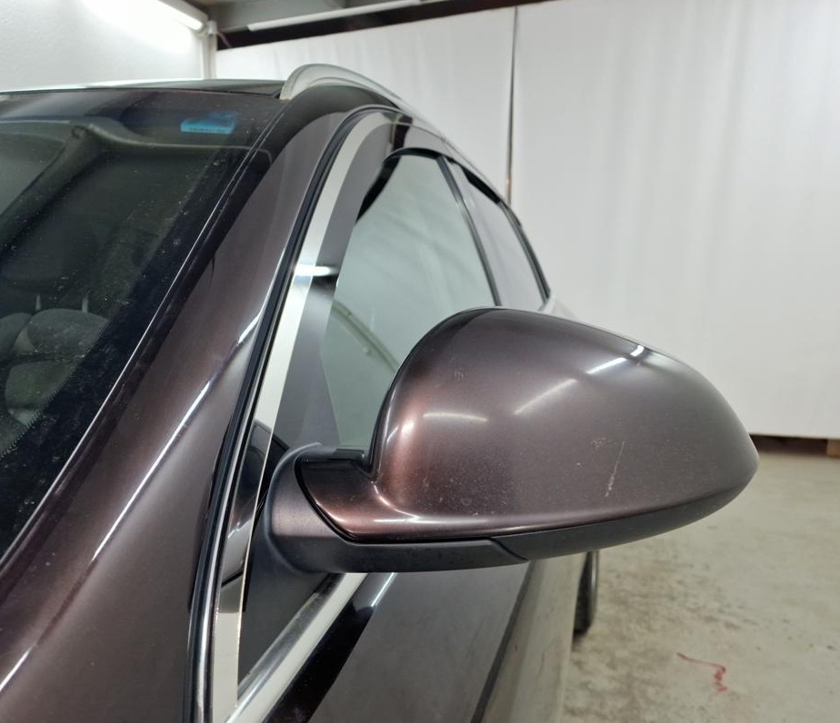 Дефлекторы окон с хром накладками 2D 6 шт (для кузова универсал) для Opel Insignia I Рестайлинг