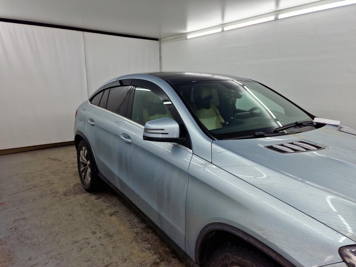 Дефлекторы окон 2D 6 шт. для Mercedes-Benz GLE Coupe I (C292)