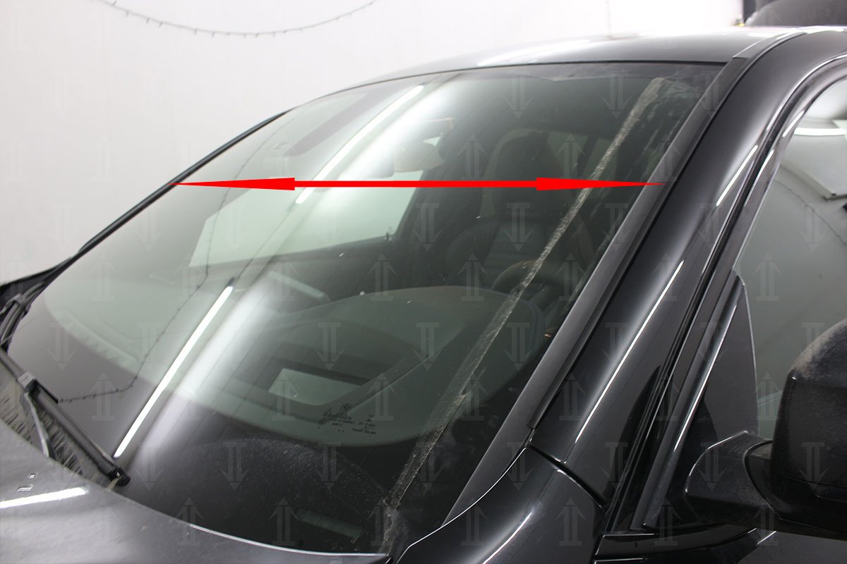 Дефлектор (водосток) лобового стекла (под уплотнитель) для BMW X4 II (G02)