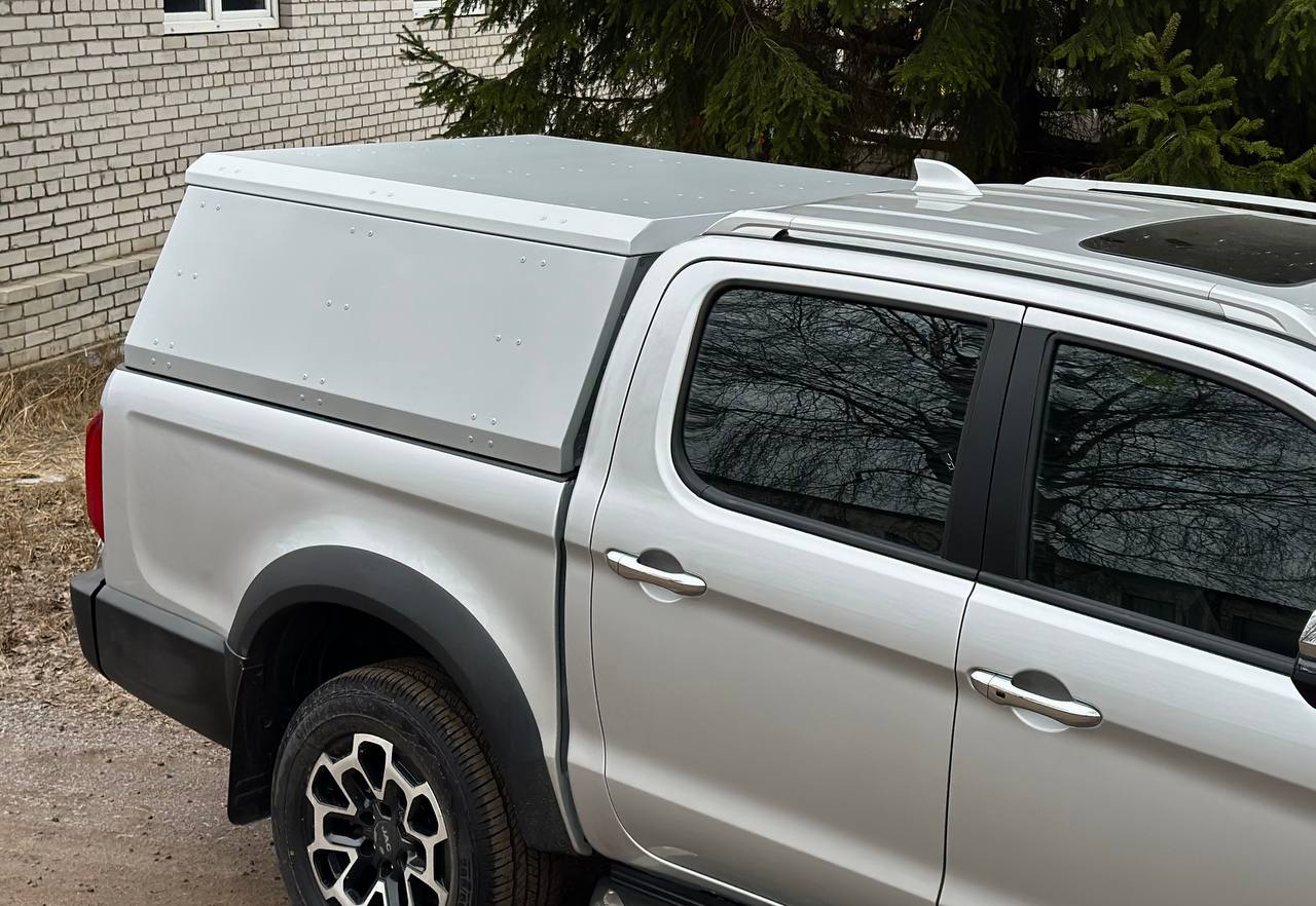 Кунг алюминий серебрянный Premium 2мм для Changan HUNTER PLUS