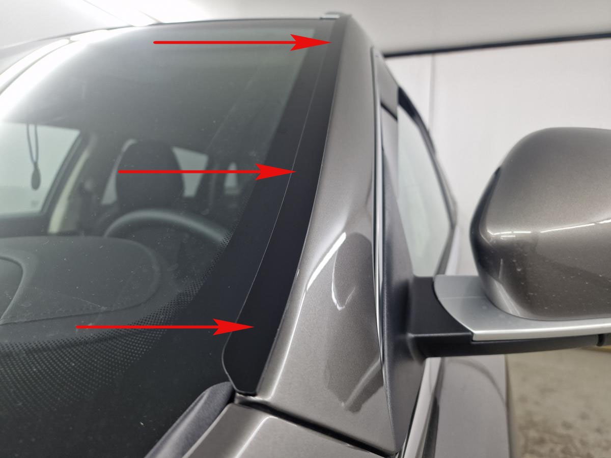 Водосток лобового стекла Премиум для Belgee X70 I