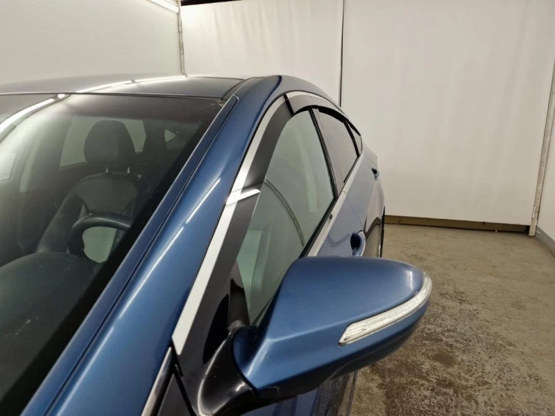Дефлекторы окон 2D с хром накладками 6 шт. для Hyundai i40 I Хром Стрелка 11 2D263-6C.S11