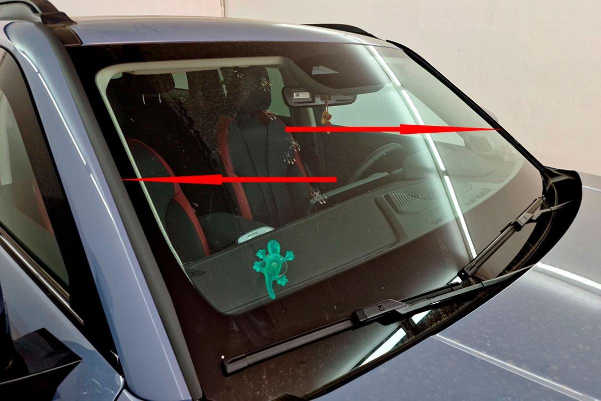 Дефлектор (водосток) лобового стекла для Haval H3 I