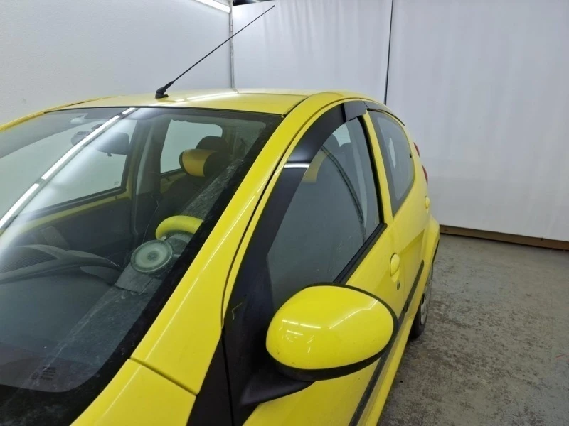 Дефлекторы окон 2D 4 шт. для Peugeot 107 I Черный Стрелка 11 2D404-4.S11