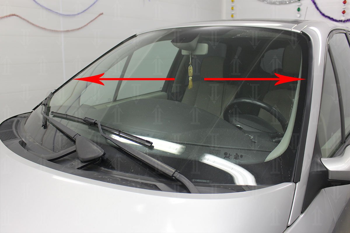 Дефлектор (водосток) лобового стекла для Renault Scenic II Рестайлинг